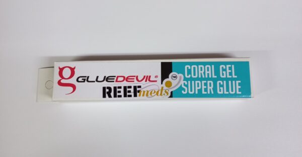Reefmeds gluedevil coral super glue